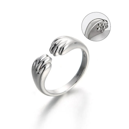Cute Cat Claw Adjustable Ring