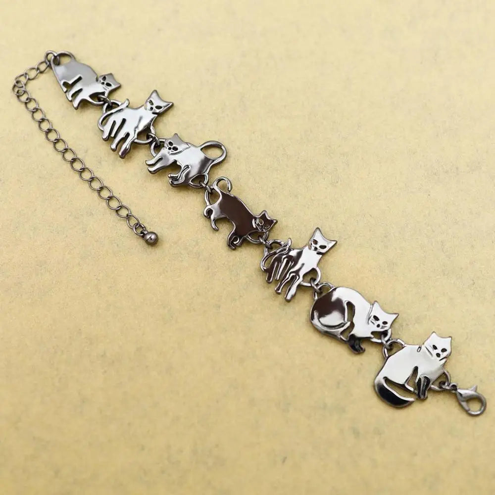 Pendant Charm Chain Link Bracelet