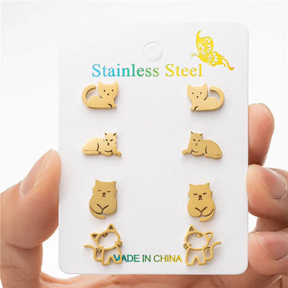 Stainless Steel Stud Earrings